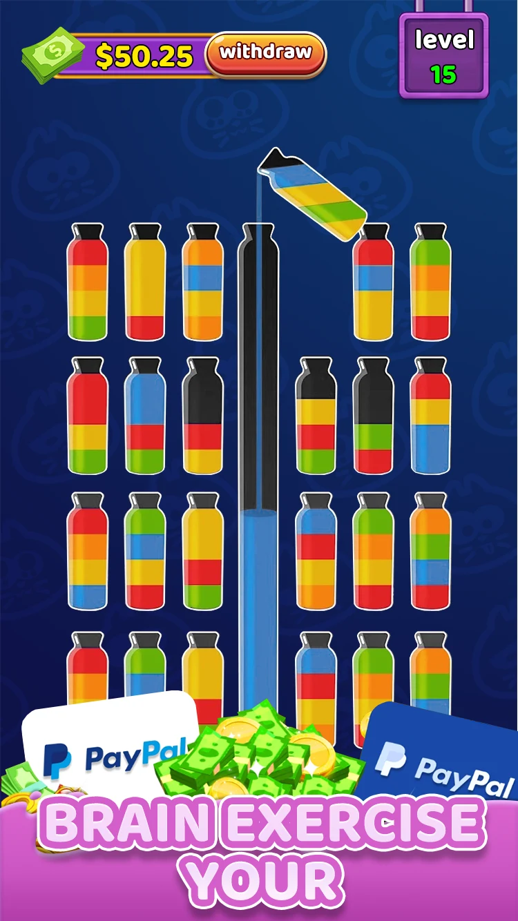 Lucky Water Sort screenshot